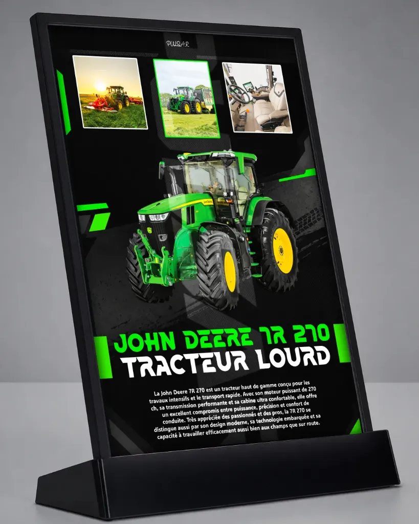 [John Deere 7R 270] John Deere 7R 270 TRACTEUR LOURD